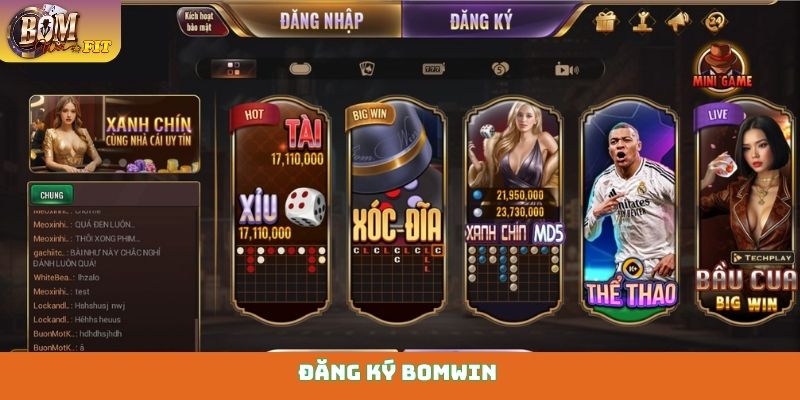 Đăng ký Bomwin